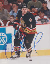Radek Bonk Autographed 8x10 Ottawa Senators D717