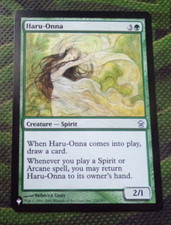 Haru-Onna - The List: Saviors of Kamigawa Uncommon MTG Card Near Mint