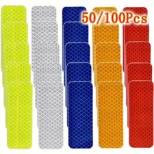 5/100xHigh Visibility Reflective Tape, Waterproof, Nighttime Visibility Decals
