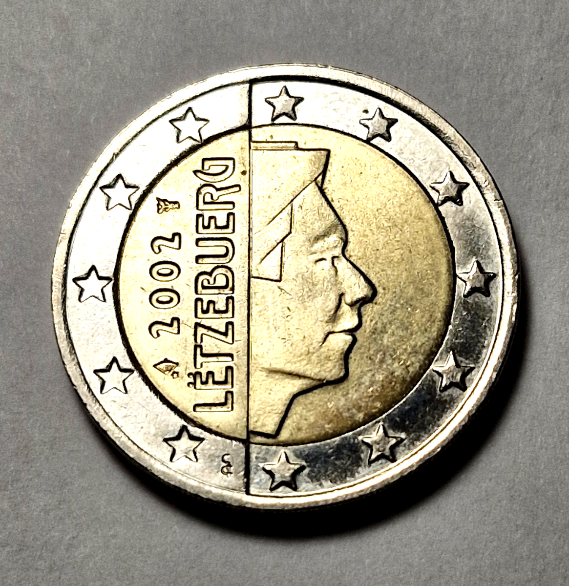 LUXEMBOURG 2002 2 EURO COIN - PROFILE OF HENRY „LËTZEBUERG“ | eBay