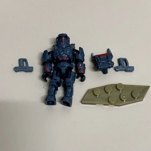 Juguete 5x Halo Mega Bloks Construx Fleetcom Warthog Master Cheif Spartan Vannak Kai - Imagen 4 de 7