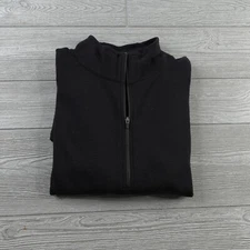 Ibex 1/4 Zip Sweater Zque Merino Wool Blend Blue Long Sleeve Pullover Men’s XL