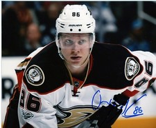 ONDREJ KASE SIGNED 8X10 PHOTO ANAHEIM DUCKS COA