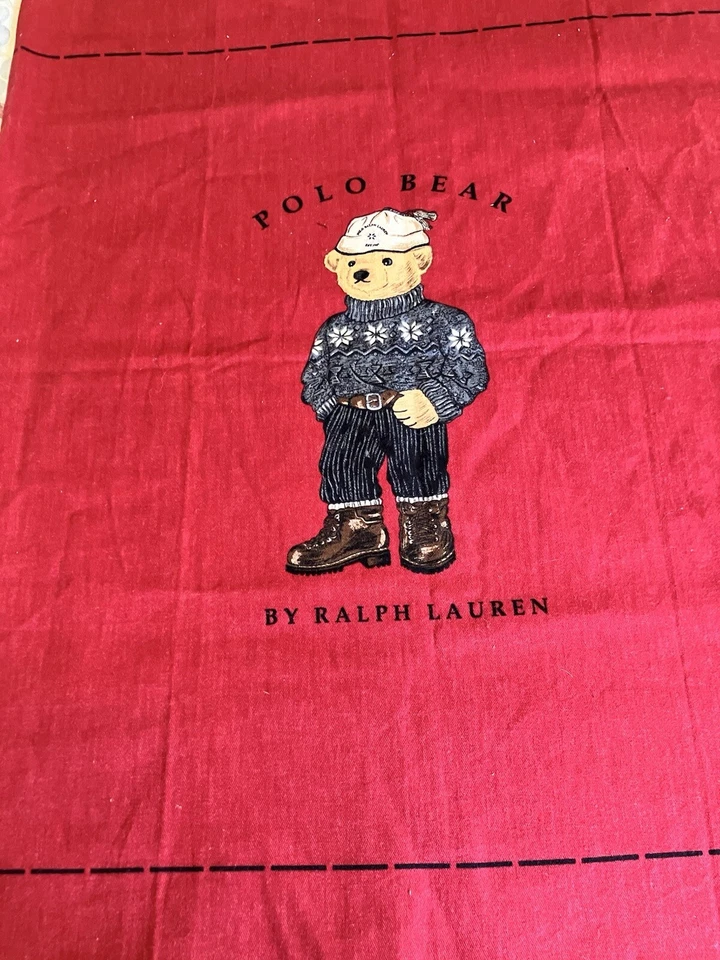 Ralph Lauren Polo Bear Panel, Brushed Cotton - Image 2 of 3