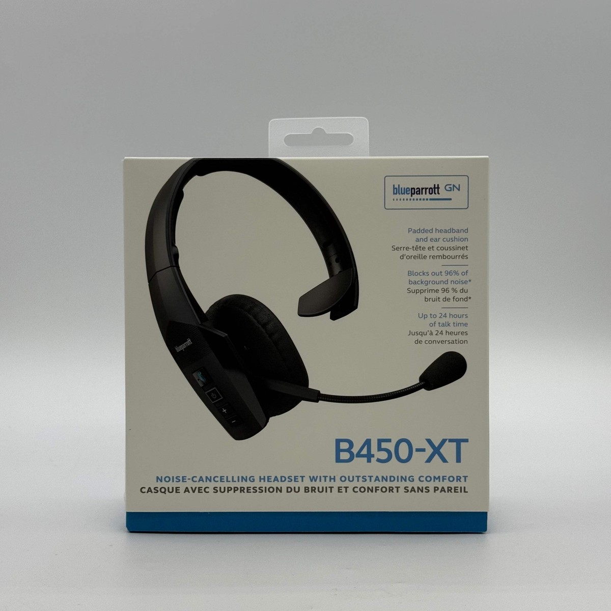 New Blueparrott B450-XT Noise-Cancelling Wireless Bluetooth