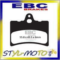 FA156 BeläGe Organisch Aramid Hinten EBC Beta 240 Techno 1995