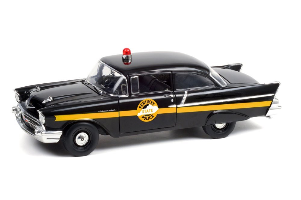 1957 CHEVY 150 SEDAN - KENTUCKY STATE POLICE 1/18 scale DIECAST