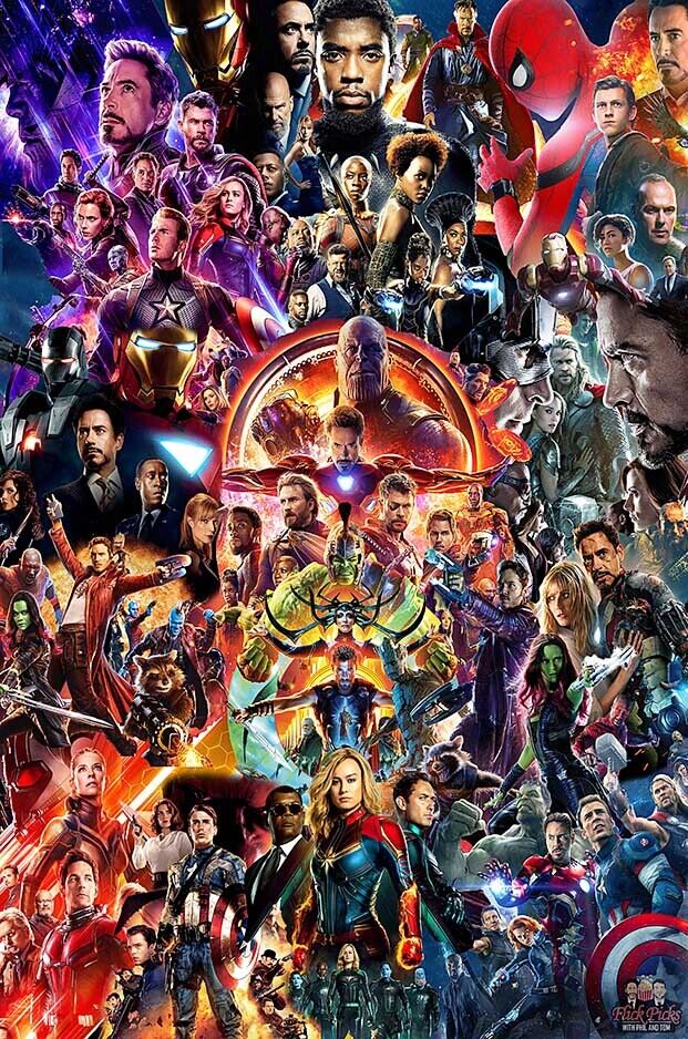 marvel cinematic universe poster