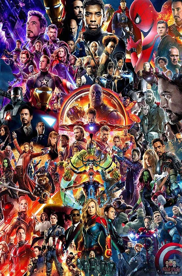 Marvel Avengers Endgame Movie Premium POSTER MADE IN USA - CIN026