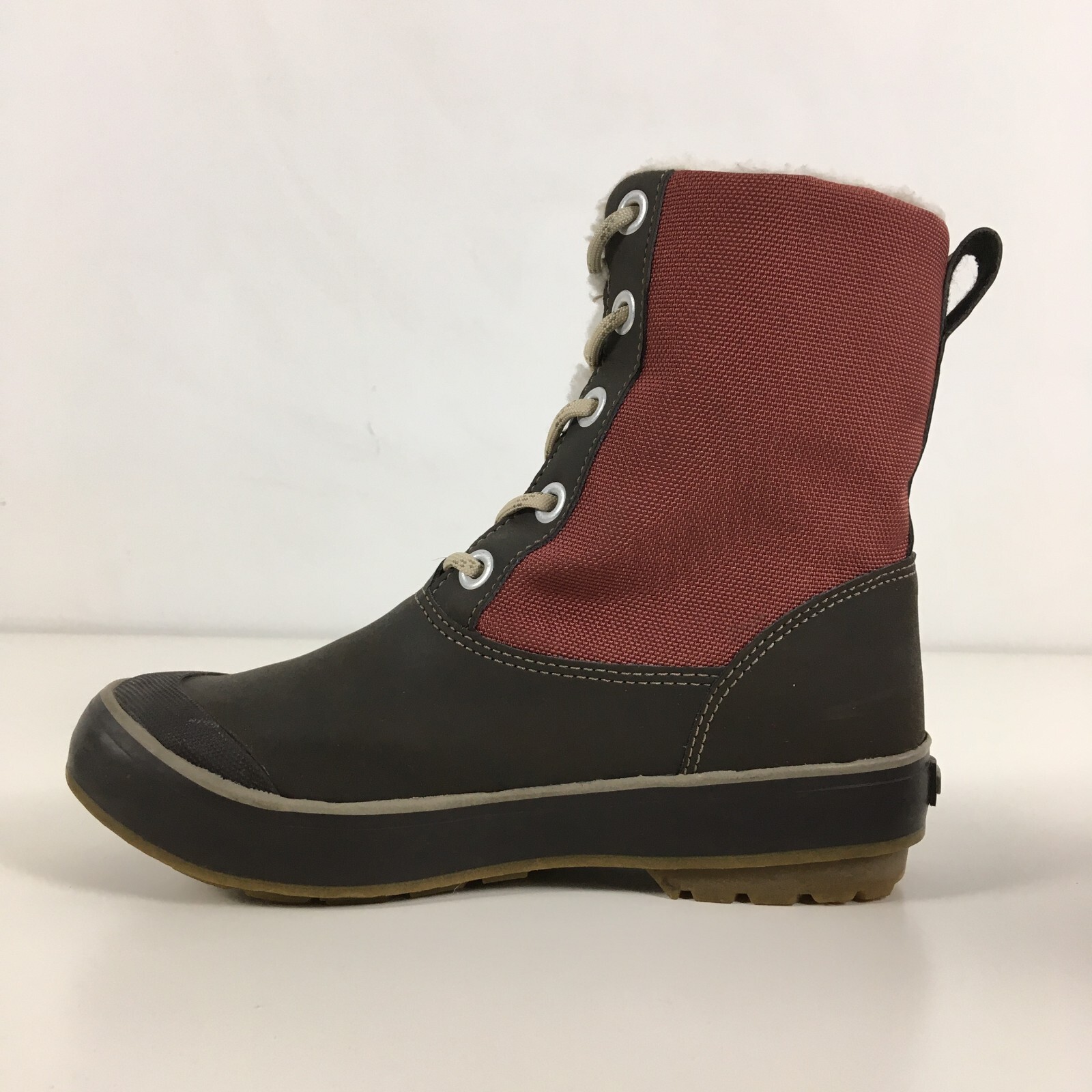 KEEN Elsa Stivali Invernali Donna 5 5 W Rosso Marrone 1017960