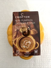 Crofton Mini Pumpkin Casserole Dish 0.8 Quart (757 mL) Oven-to-Table