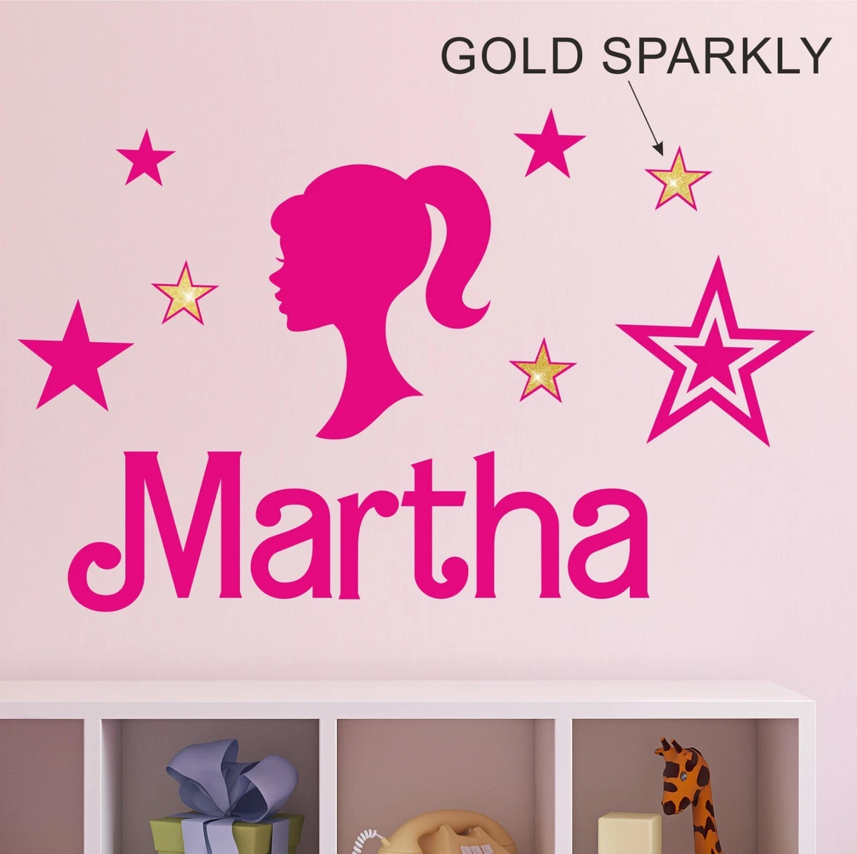 Barbie decals online for walls