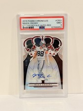 2019 Panini Crown Maxx Crosby Royale RED AUTO RC 47/75 PSA 9 Pop 9 NONE HIGHER!