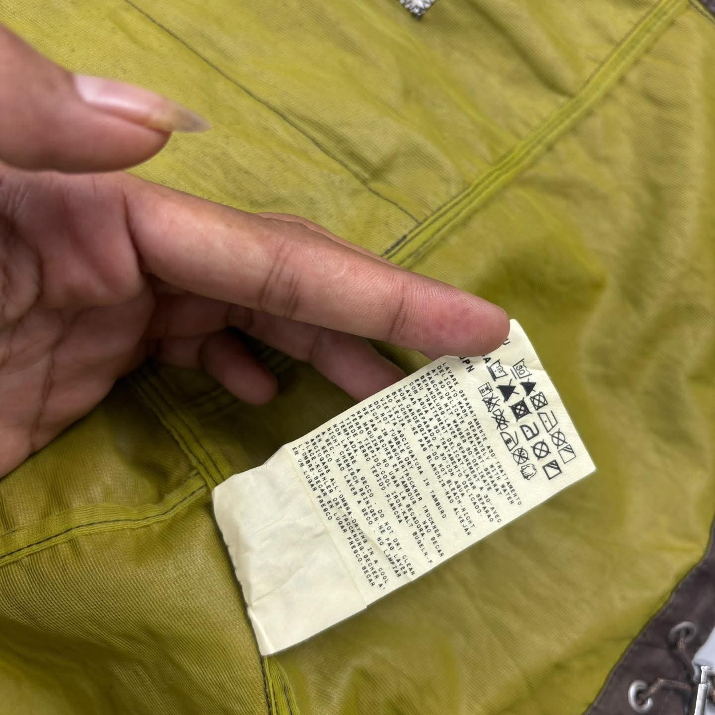 C.P. Company Vintage 90s Hooded Jacket | Olive Brown | Italy | Garment Dyed | M thumbnail 12