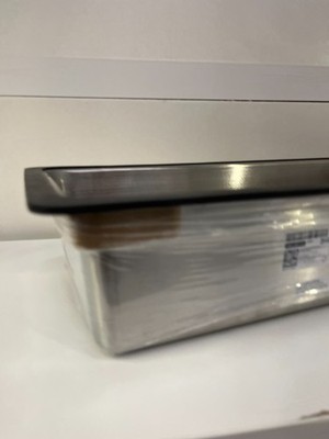 Scolapasta IKEA NORRSJÖN In Acciaio Inox, Rettangolare, Con Bordi In Gomma Antiscivolo, Per Lavelli - 3