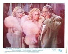 The Dolly Sisters Original Lobby Card Betty Grable June Haver S.Z. Sakall 1945