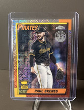 2025 Topps Chrome Update Series Paul Skenes U90C-1 Mojo Refractor