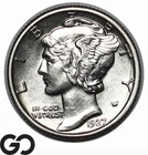 1927 Mercury Dime