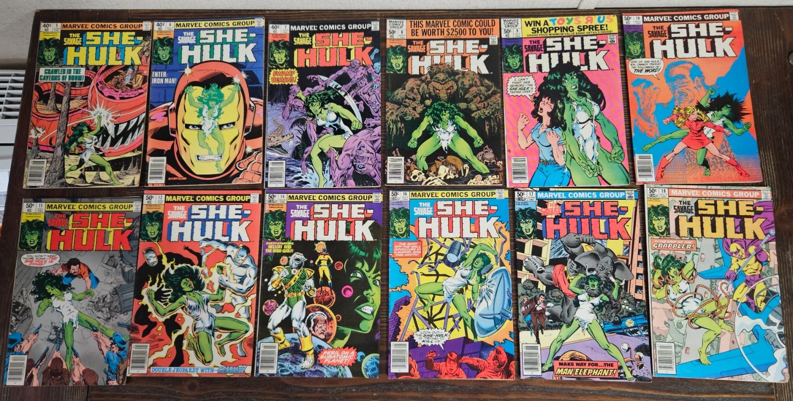 She-Hulk Marvel 12 Comics