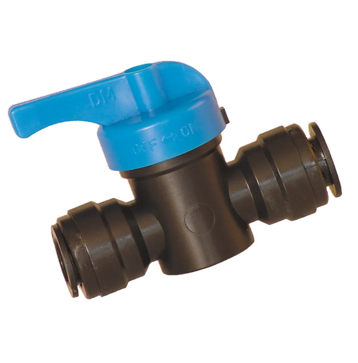 8mm Shut off Valve for Drinking Water & Water Fed Pole, Isolating Tap 8mm Push