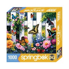 Butterfly Haven 1000-Piece Jigsaw Puzzle 30x24 inches