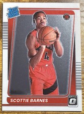 2021-22 Scottie Barnes Panini Optic Rated Rookie No.186 (RC)