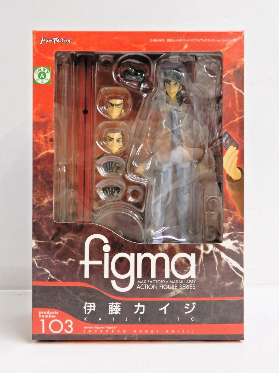 MAX FACTORY figma Kaiji Itou Gyakkyou Burai Kaiji Anime Figure