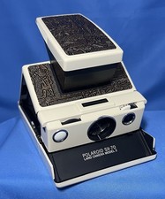 Polaroid SX-70 Land Camera Model 2 Folding Instant Camera, White REFURBISHED.