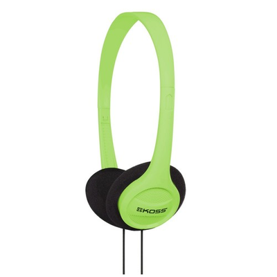 #ad Koss KPH7g Portable On Ear Headphones Adjustable Headband Green $7.79