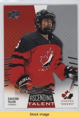 2025 Upper Deck Team Canada Juniors Ascending Talent Caileigh Tiller READ 0w6