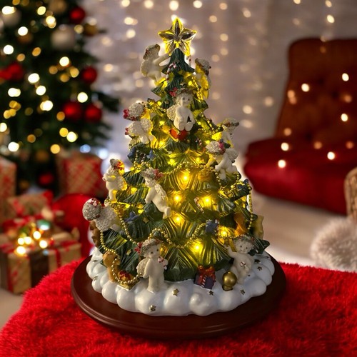 Albero di Natale Vintage Danbury Come Nuovo The Dreamsicles - 2001 Albero Illuminato LEGGI - Foto 2 di 17