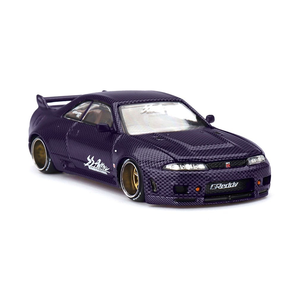 Kaido House x Mini GT 1:64 Nissan GT-R (R33) Active Carbon R V2