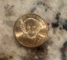 2008 Martin Van Buren Dollar Coin-D-MS