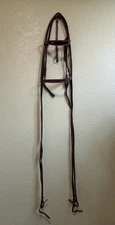 Leather Horse Size Show Bridle *Missing Main Headstall*
