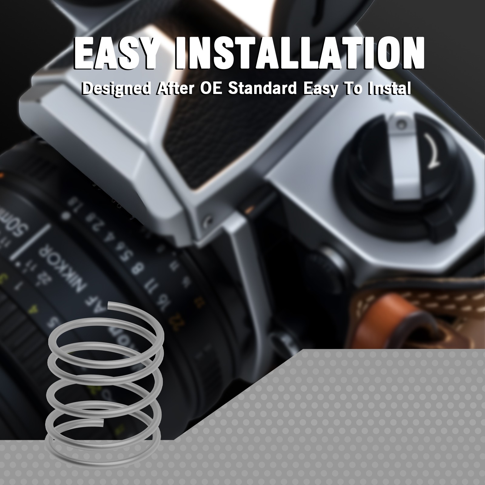 Nikon Film Rewind Return Knob Spring Repair Part for FM FE FM2 FE2 FA FM3A Camer