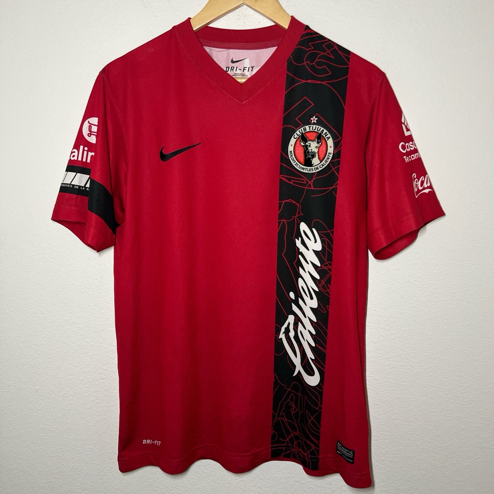 Club Tijuana 2013-2014 Home Jersey | Vintage Soccer M