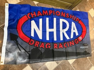 NHRA Championship Drag Racing Trackside Banner, 3' x 5'