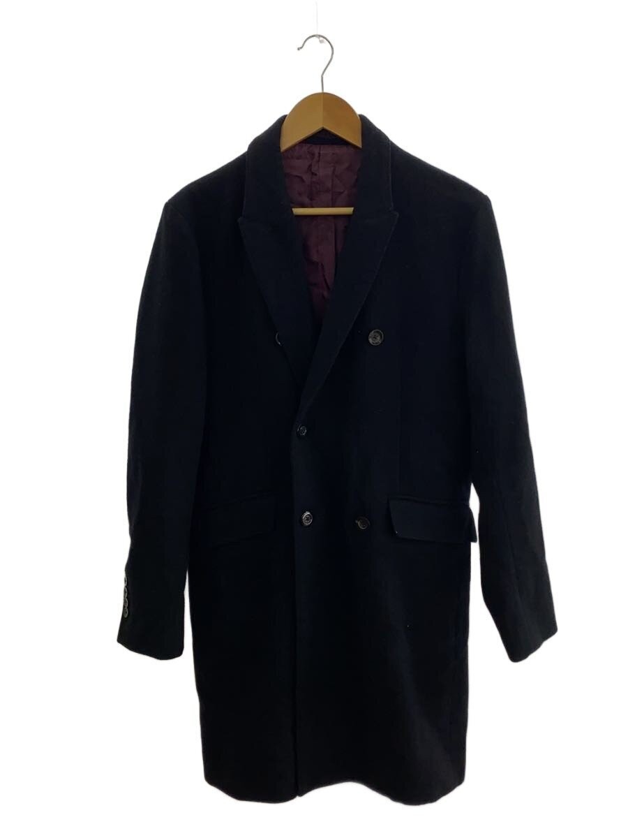 No Id. Trench Coat/1/Wool/Blk/Plain/831150-370C// 3426