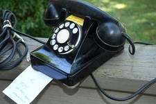 Working 1940’s Bell System Western Electric  302 Rotary Telephone Boone NC