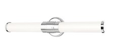 Z-Lite 1020-25W-LED Warwick 2 Light 26"W Bath Bar - Chrome
