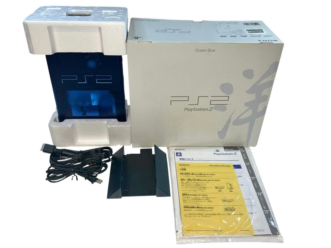 PlayStation 2 オーシャンブルー SCPH-30000 SONY PS2 Sony PlayStation 2 Ocean Blue Console for sale online | eBay