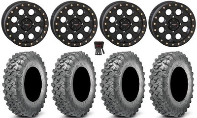 System 3 SB-7 15'' Wheels Black (6+1) 35'' Lynx SXS Tires RZR XP 1000 / PRO XP