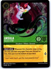 Ursula - Deceiver of All Legendary Foil Into the Inklands 91/204