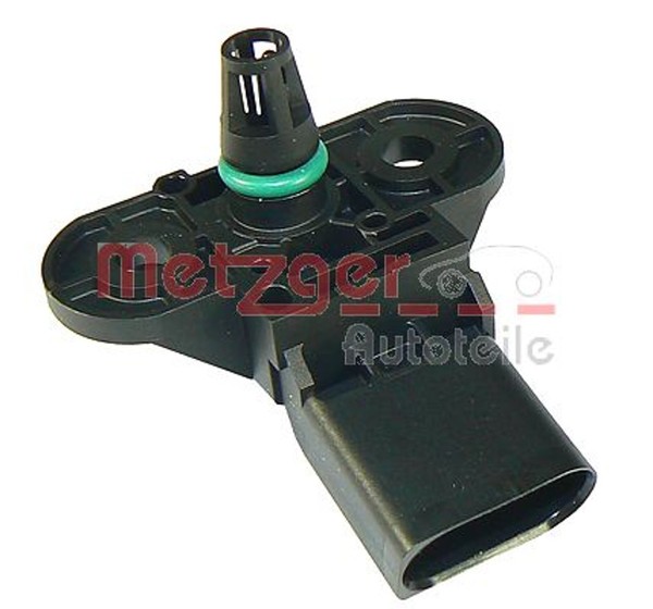 Sensor Saugrohrdruck Metzger Autoteile 0906120 FüR Audi Porsche Seat VW Golf 1K1-image