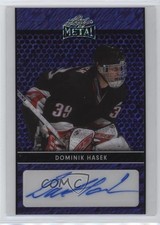 2024 Leaf Collective Auto Purple Shimmer 4/7 Dominik Hasek #LA-DH2 Auto HOF gs7