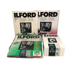 Lot of ILFORD Multigrade IV RC Deluxe Photographic Paper Pearl Finish 5x7  8x10