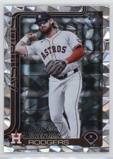 2025 Topps Series 2 Diamante Foilboard Brendan Rodgers #440 1gj7