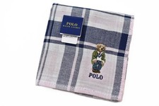Polo Bear Accessories Unisex Ralph Lauren Towel Handkerchief 1 Piece Light Pink