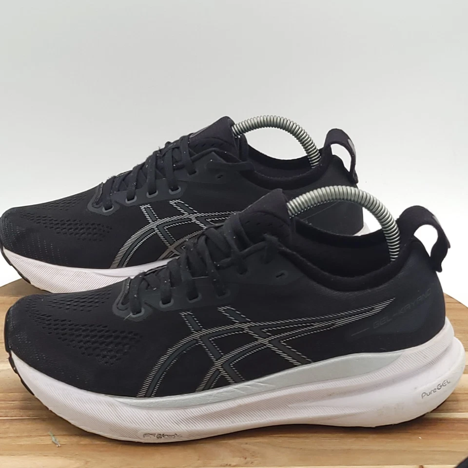 Asics Gel-Kayano 31 Mujer Talla 8.5 Negro Blanco Estabilidad Zapatos para Correr Sin Plantillas Foto 4 de 4