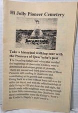Hi Jolly Pioneer Cemetery - 12 page Pamphlet